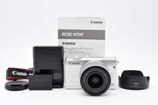 Canon EOS M100 24.2MP Digital Camera EF-M 15-45mm IS STM [Exc5] From JAPAN #2982
