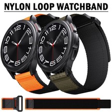20/22mm Nylon Armband Für Samsung Galaxy Watch 7 FE 6 5 4 3 Pro Classic Active 2