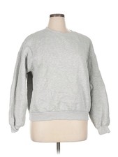 Anrabess Women Gray Sweatshirt XL