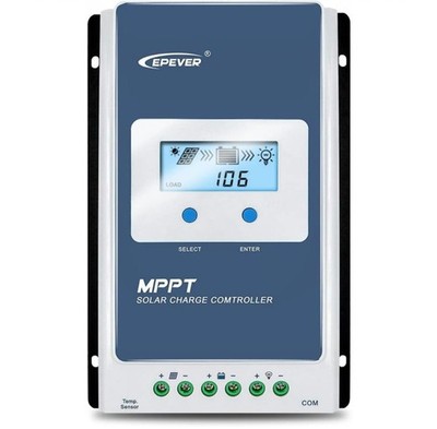 EPEVER MPPT Solar Charge Controller 30A 12V 24V Auto Max PV 100V Tracer3210AN