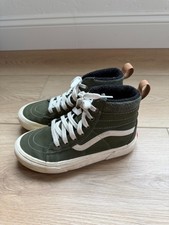 Big Kids Vans Sk8 Hi MTE-1 Green Casual Skateboarding Sneakers Shoes Size 2Y