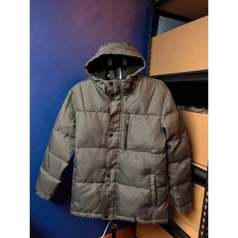 Perry Ellis Portfolio Men's Hooded Puffer Jacket - product detail image 1