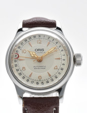 [QUASI NUOVO] ORIS Big Crown 7400 Pointer Data Argento 32mm Orologio Automatico Uomo