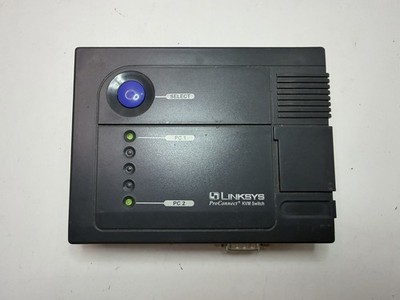 Vintage Linksys ProConnect KVM Switch KVM100SK   2-Port   No Power Adapter