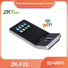 ZK F22 WIFI ID TCP/IP Fingerprint Door Access Control Time Attendance Machine