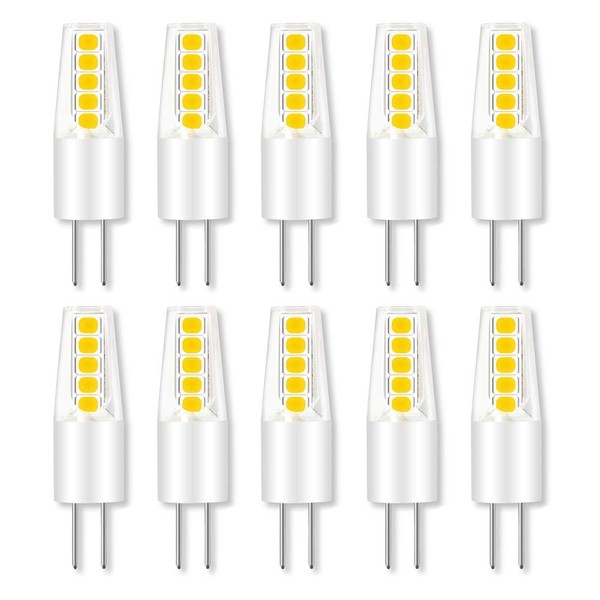 G4 LED Leuchtmittel Warmweiß 2W Ersetzt 20W Halogen 3000K 200LM, 10Er Pack-image