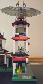 LEGO Ninja # 6093 - Flying Ninja Fortress - 100% complete - mint condition