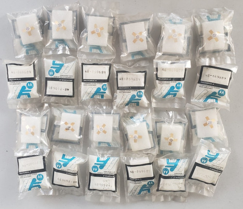 Lot of 24 NOS Motorola 869689 Stud Mount RF Microwave Power Transistors Pack