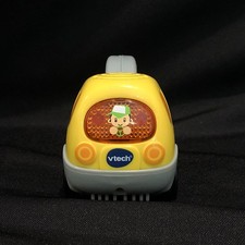 vtech Go Go Smart Wheels Yellow Tow Truck Car Tested Lights and Sounds Work