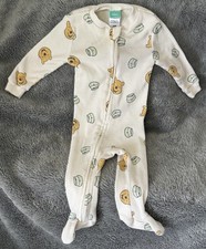 Disney Winnie The Pooh Baby Sleeper Pajamas 0-3 Months