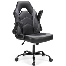 Gaming Ergonomic Office Chair for Adults, Height Adjustable Computer Desk Cha...