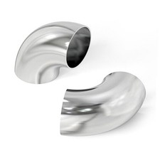 PCS 304 Stainless Steel 90 Degree Mandrel Bend Elbow - Thickness 2.5" 2