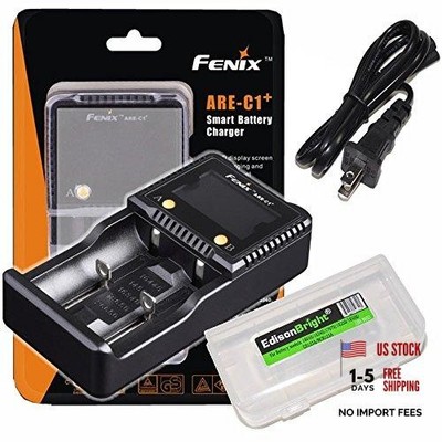Fenix are-C1+ Plus Universal Smart Digital Display Battery Charger Battery