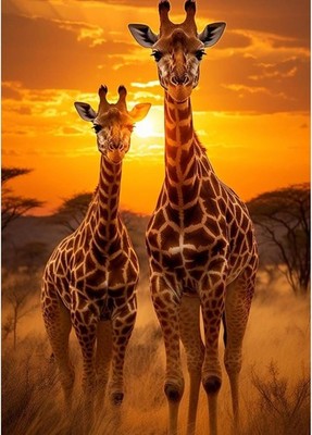 Animal 5D Diamond Painting Set 30x40cm Full Drill Art