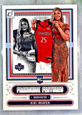 Kiki Iriafen 2025 Panini Donruss WNBA Franchise Features Rookie Card-#18