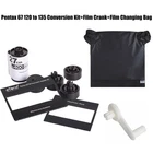 eTone Conversion Kit For Pentax 6x7 120 to 135 Panorama+Film Crank+Changing Bag