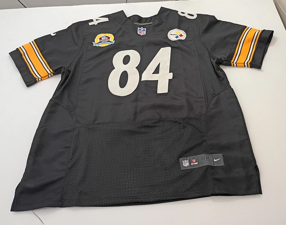 Футболка Steelers коричневая No84 NFL 50 лет Зал славы - Изображение 2 из 4