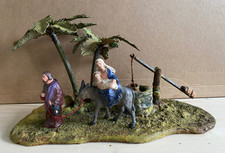 masse figuren : Kleindiorama : Flucht nach Ägypten .