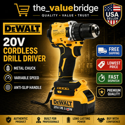 DEWALT DCD805 20V MAX Brushless Hammer Drill Impact Screwdriver