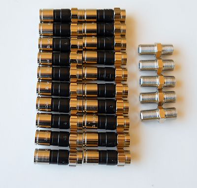 Lot of 20 PPC EX6XL PLUS quad seal + 5 High Frequency 3 Ghz Barrel Connectors