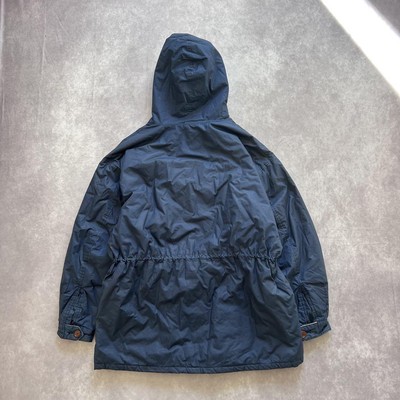 Nigel Cabourn moutain Hoodie Jacket Blouson Men 02 Reg Navy Blue 