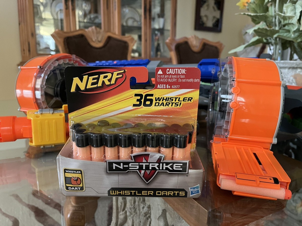 Nerf N-Strike Whistler Darts 36 Pack Hasbro 2009 New in Box | eBay