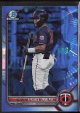 2022 Bowman Sapphire Misael Urbina BCP-86 Prospects | Minnesota Twins