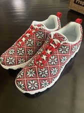 propet women shoes 6 1/2 red poinsettia M B 