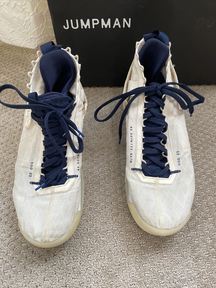 Nike Air Jordan Proto-Max 720 Marfil Pálido Medianoche Azul Marino Blanco Talla 10 BQ6623-104 Foto 2 de 4