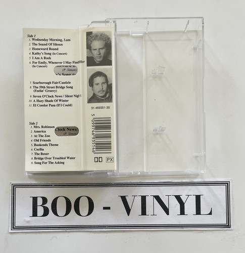 Simon & Garfunkel – The Definitive - Cassette Tape Album -paper labels Ex / Ex - Picture 3 of 7