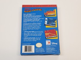 Mickey's Adventure in Numberland Nintendo NES Box Only *(No Game, No Manual) *