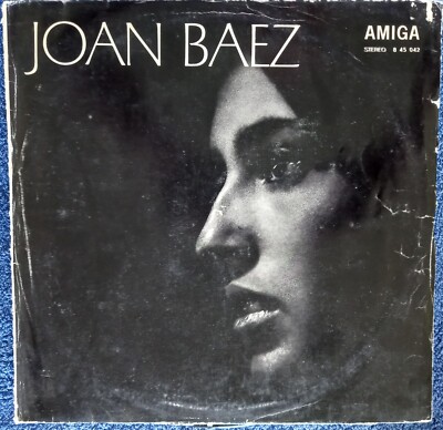 Joan Baez: Joan Baez 12'' Vinyl LP 1973 German Import Excellent Vinyl GDR