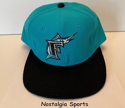 Vintage FLORIDA MARLINS Sports Specialties *YOUNG AN* HAT NEW OldStock FIT 7-3/8