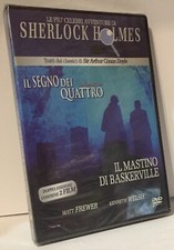 Sherlock Holmes 2 DVD Film Nuovo IL Segno dei Quattro IL Mastino di Baskerville