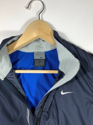 Vintage Nike Clima-Fit Transformer Jacket Runner Dark Blue Vest