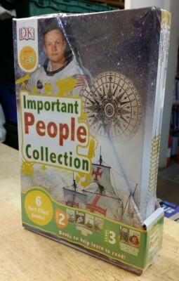 6 BEGINNING TO READ IMPORTANT PEOPLE BOOKS  **NEW **  PAPERBACK