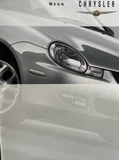 Chrysler Neon Range 20 Page Original Car Sales Info Brochure