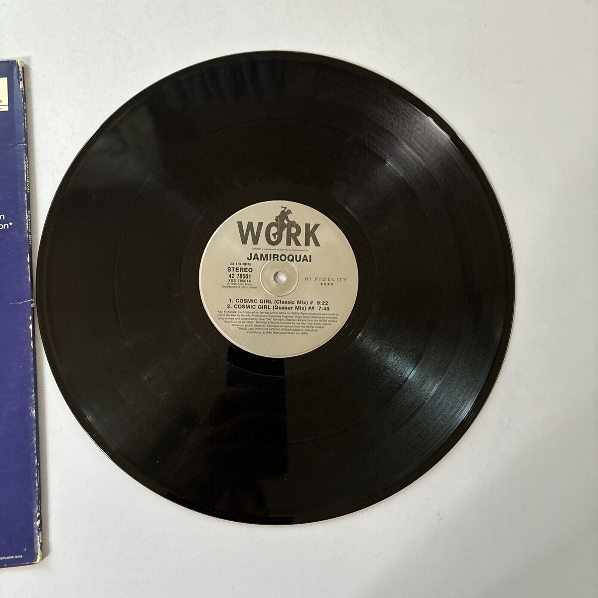 Jamiroquai - Cosmic Girl (Vinyl, 1996) Xss-78501a | eBay UK