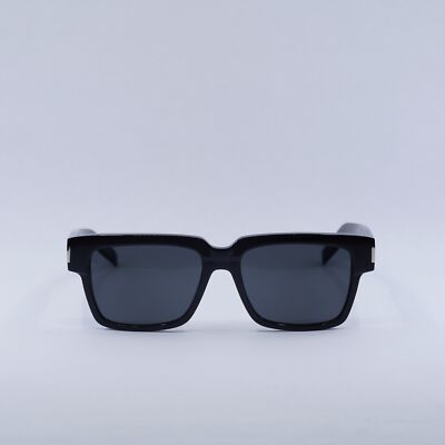 SAINT LAURENT SL732 001 Black/Black 55-17-145 Sunglasses New