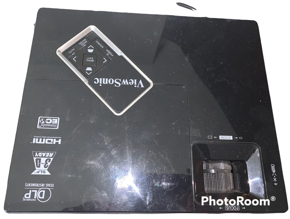 ViewSonic PJD5134 SVGA 800*600 DVI HDMI 3D Capable DLP Projector 3000-Lumens - Image 2 of 4