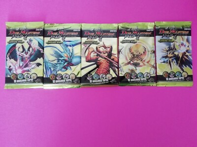 Duel Masters DM04 - 1x English Booster Pack Factory Sealed Tcg CCG Artwork Set 