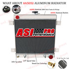 3 Row Aluminium Radiator For Chrysler Valiant SV1 Sedan 3.7L 6cyl V8 1962 AT/ MT