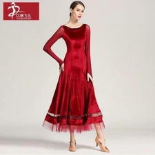 2020 NEW Latin Salsa Cha cha Tango Ballroom Dance Dress mm32