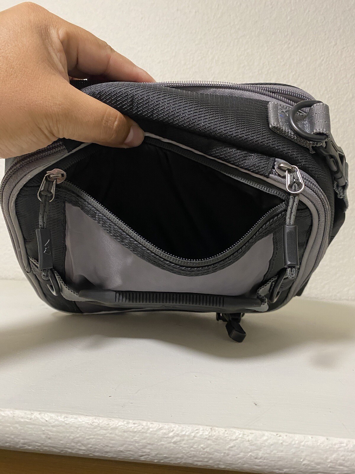 AZ Pro High Performance Insulated Dual Compartment Lunch Pack Cooler Black Gray