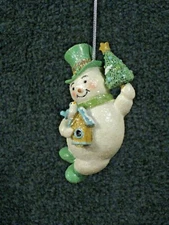 Kurt Adler - Snowman with Tree Ornament (Asst)