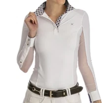 Tredstep Solo Equestrian white top, XL, Designed in Ireland