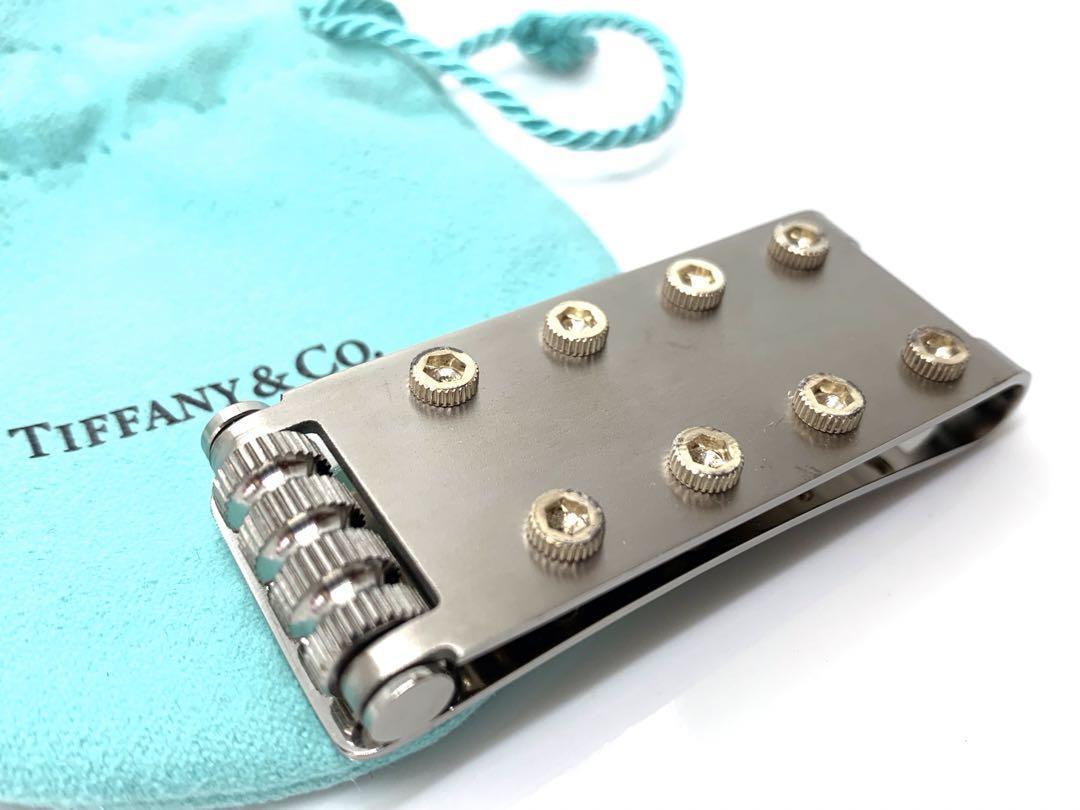 正規品 Tiffany Silver 925 Money Clip Authentic Tiffany & Co. Sterling Silver Money Clip Holder