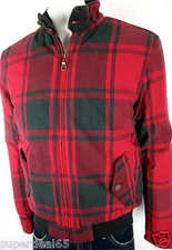 Levi's Red Plaid Quilted Jacket  Standard Fit Levi Strauss & Co Levis