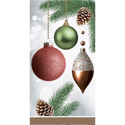 Ambiente Papierservietten 'Telling Robin' – 3-lagig, Ca. 33x33 Cm, Weihnachtsdesign, 20 Stück Pro Packung