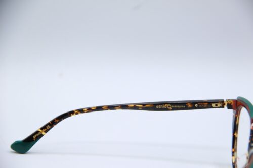 NEW ETNIA BARCELONA SANTA ANA HVCU HAVANA GREEN AUTHENTIC FRAME EYEGLASSES 52-17 - Picture 3 of 5